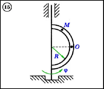 Решение задачи К4 вариант 15 (К4-15) - Диевский В.А.