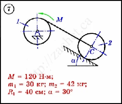 Dievsky V.A - Solution of problem D3 variant 7 task 1