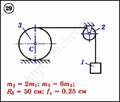 Dievsky V.A - Solution of problem D3 variant 29 task 1