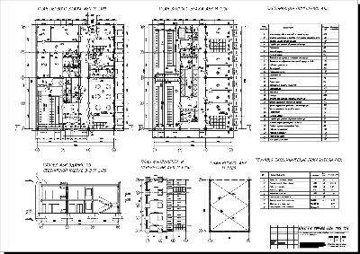 Architectural and constructive design of an industrial