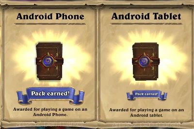 7 Hearthstone Expert Packs [iOS + android + galaxy]