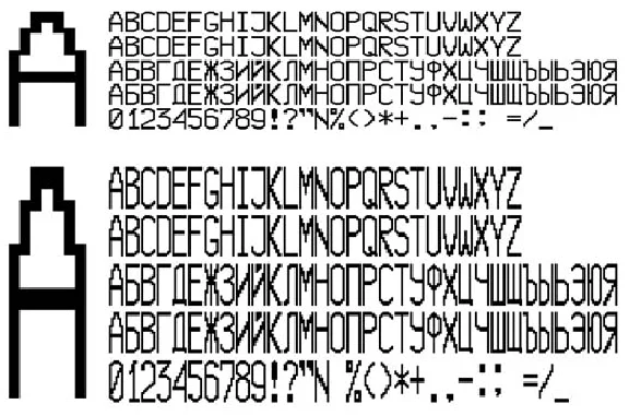 Font KKM MINIKA 1105 (otf)