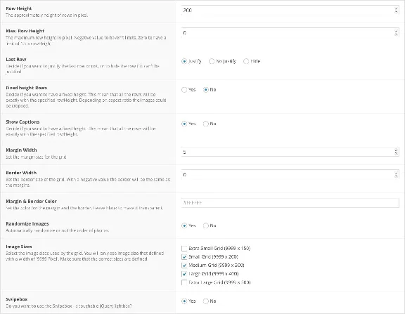 Justified Image Grid - Premium WordPress Gallery