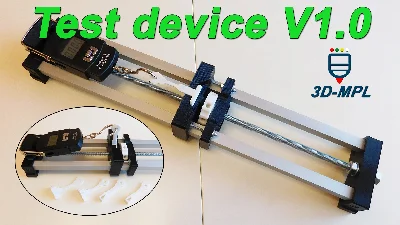 Test device for FDM printing. V1.0