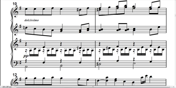 7s39 Viva Vivaldi for piano 4 hands