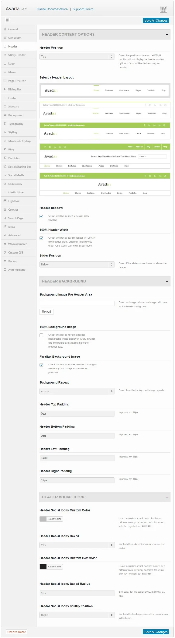 Avada v3.7 theme for WordPress