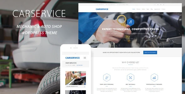 Car Service v6.1 - Themeforest [WP] Русификация перевод