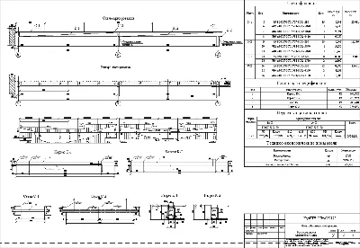 Расчет и конструирование монолитной ребристой плиты
