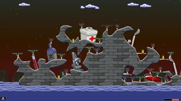 Worms World Party Remastered 💎STEAM KEY LICENSE