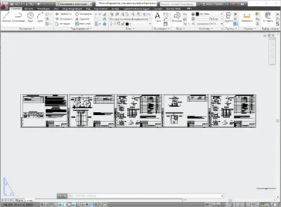 Working project for the installation of underground res