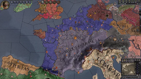Crusader Kings II: Charlemagne (DLC) STEAM KEY / RU/CIS