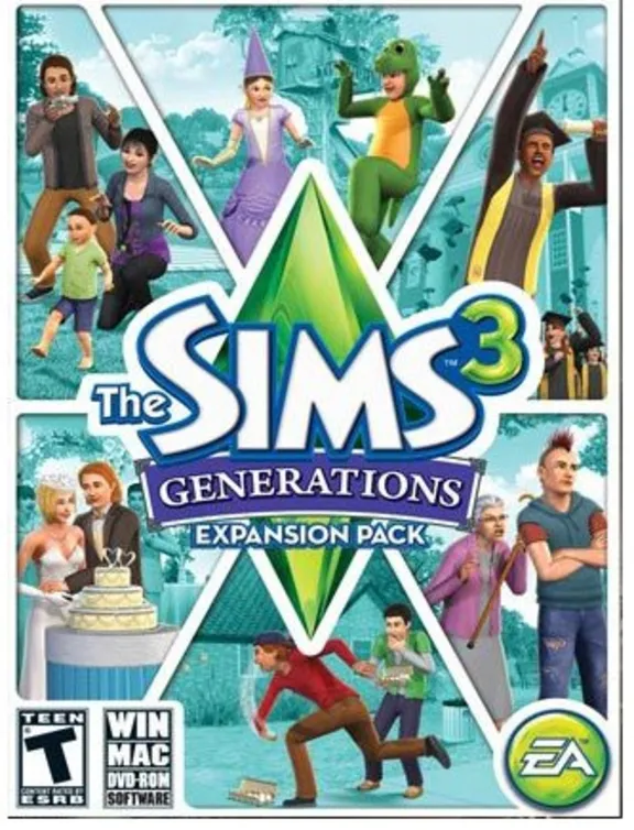 The SIMS 3 GENERATIONS ORIGIN KEY REGION FREE GLOBAL