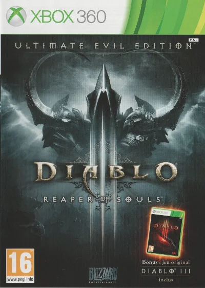 Xbox 360 | Diablo 3 Reaper of Souls | TRANSFER