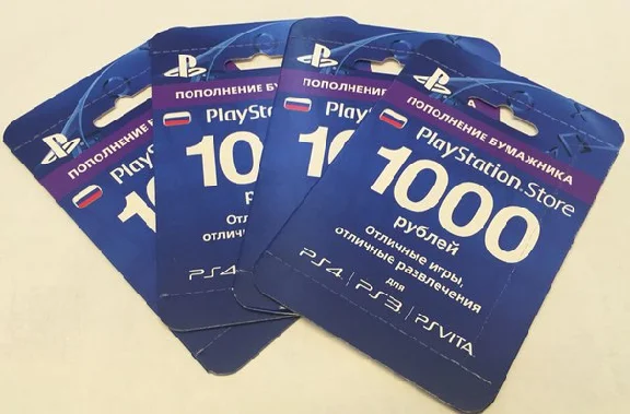 PSN Payment card Playstation Network RUS 4000 rub