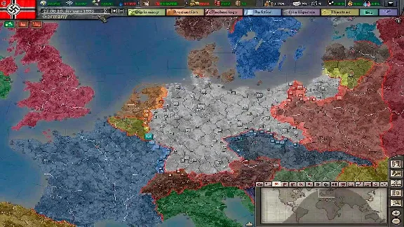 Hearts of Iron 3 III Collection (20 in 1) STEAM KEY/ROW