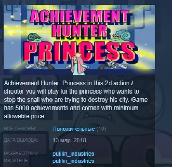 Achievement Hunter: Princess STEAM KEY REGION FREE
