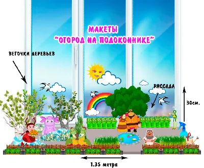 Garden on the window" electronic layouts
