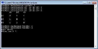 Dijkstra´s algorithm to C / C Builder