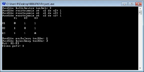 Dijkstra´s algorithm to C / C Builder