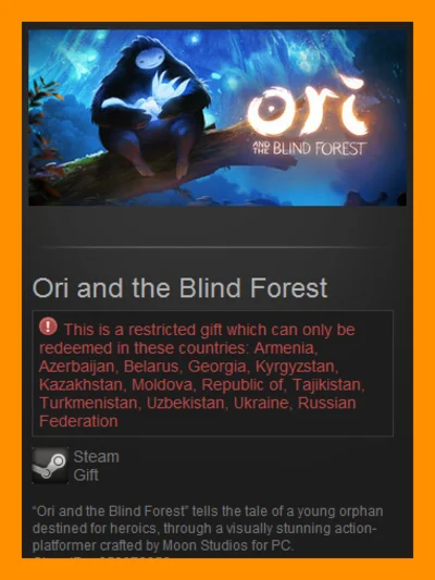 Ori and the Blind Forest (Steam Gift / RU CIS)