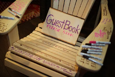 Database of guest books