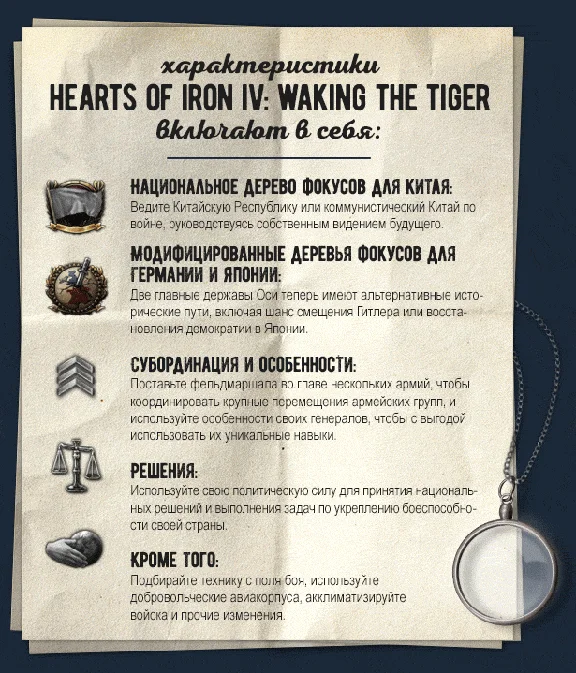 Hearts of Iron IV Waking the Tiger (steam key)