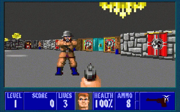 Wolfenstein 3D (steam key) -- RU