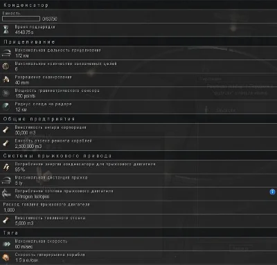 Корабль Wyvern (Caldari Mothership)