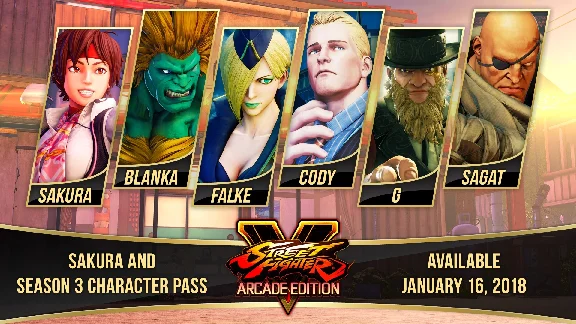 Street Fighter V Season 3 Character Pass (steam) -- RU