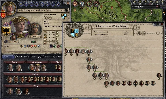 Crusader Kings II Dynasty Shield (steam key)