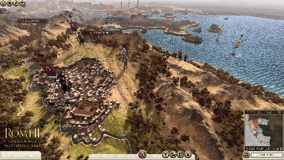 Total War Rome II Wrath of Sparta DLC (steam) -- RU