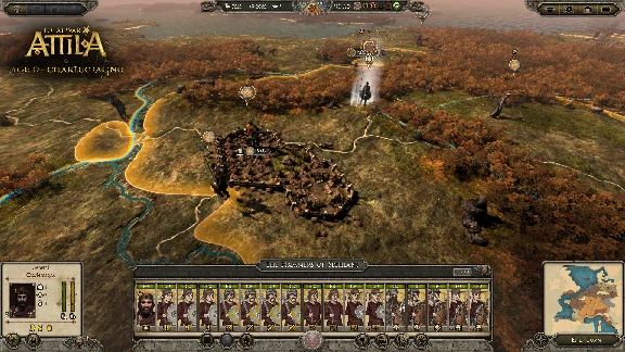 Total War Attila Age Charlemagne Campaign Steam -- RU