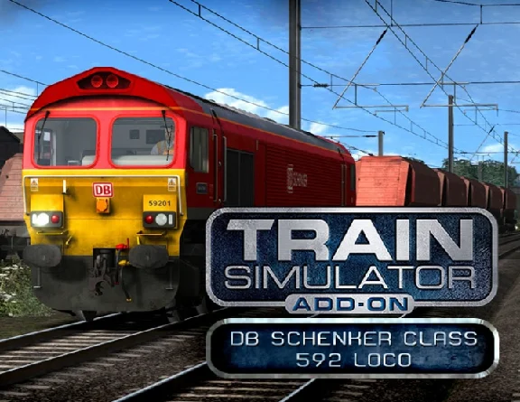 Train Simulator DB Schenker Class 592 Loco Steam DLC