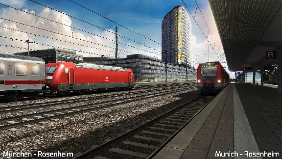 Train Simulator Munich Rosenheim Route (steam) DLC