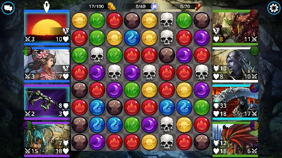 Bot for game Gems of War [5.1] in combat mode.+ Cheat