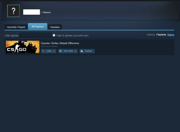 CS:GO 600 Hours New Steam Account + Link
