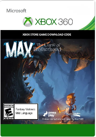 Code🗝️Key Xbox 360 Max : The Curse of Brotherhood