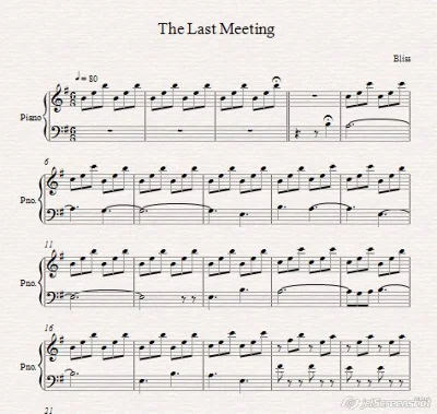 The Last meeting- bliss-notes