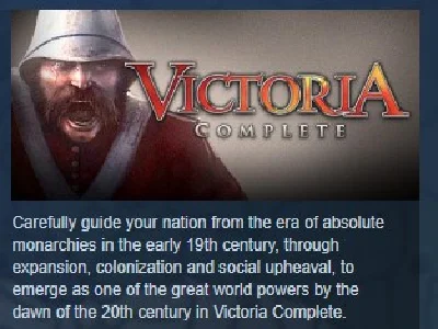 Victoria 1 Complete  STEAM KEY RU+CIS LICENSE 💎