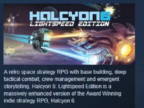 Halcyon 6: Starbase Commander LIGHTSPEED EDITION STEAM