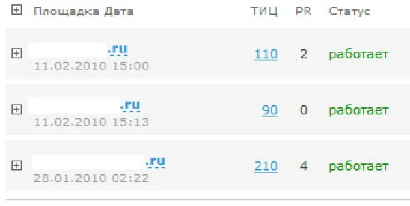 Фильтр для поднятия тИЦ от 40 до 250 + Бонус