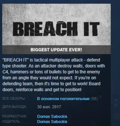 BREACH IT 💎 STEAM KEY REGION FREE GLOBAL