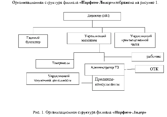 Производственная практика Парфюм Лидер