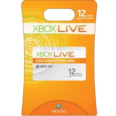 xBox Live! - Gold (все регионы) - 12 месяцев
