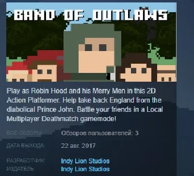 Band of Outlaws STEAM KEY REGION FREE GLOBAL