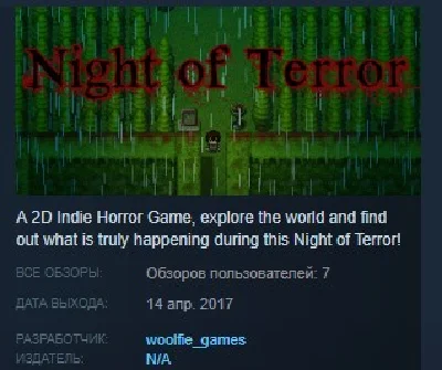 Night of Terror STEAM KEY REGION FREE GLOBAL 💎