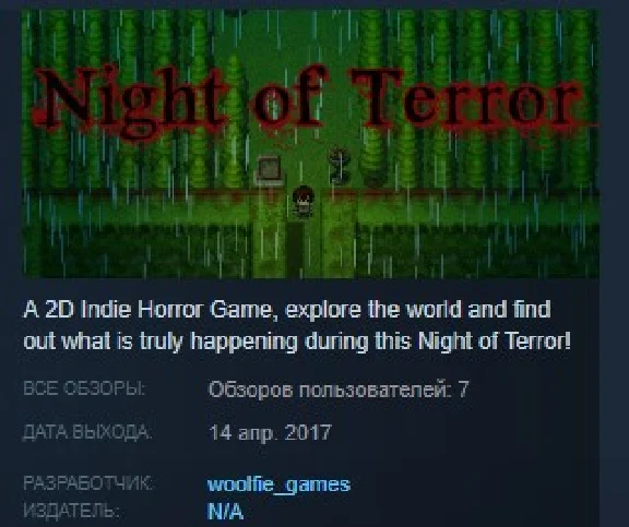 Night of Terror STEAM KEY REGION FREE GLOBAL 💎