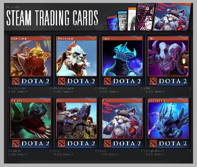 Sets of cards Steam + 100 XP | Steam Trading Cards