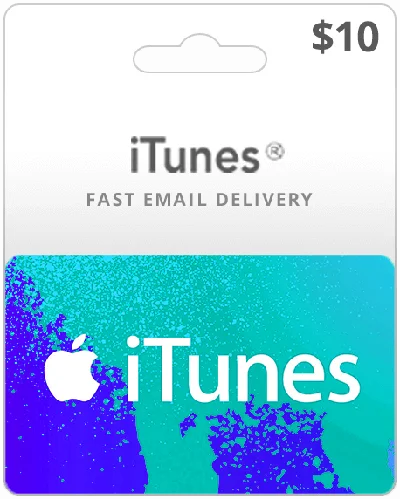 iTunes ( Card Payment | Gift Card ) 10 USD - USA