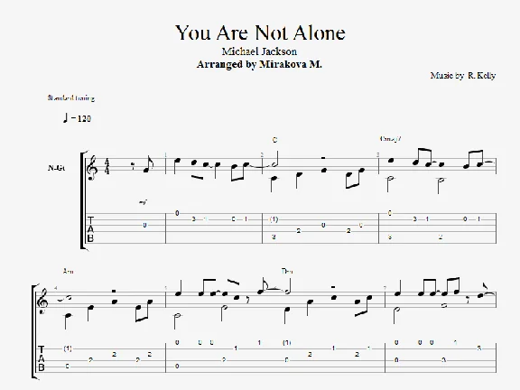 You Are Not Alone - Michael Jackson